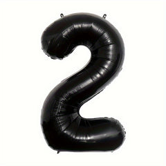 1pc 81 28 Cm Large Aluminum Foil Number Balloons