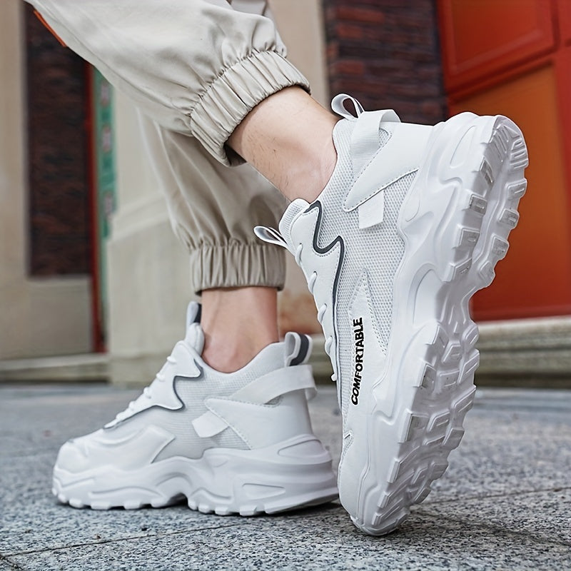 Men's Chunky Sneakers Breathable for Jogging Gym