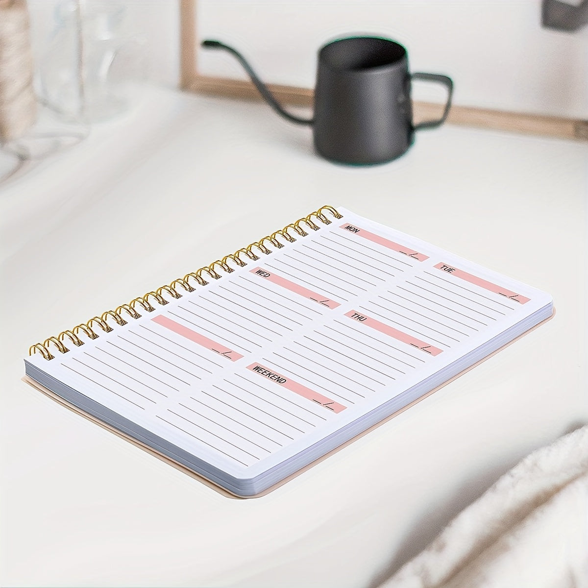 Undated Weekly Planner A5 To Do List Habit Tracker Journal