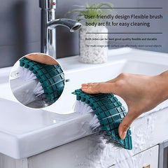 Flexible Cleaning Brush Groove Crevice Brush Bathroom Supplies