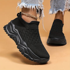 Women's Breathable Chunky Running Shoes Casual Shockproof Outdoor Sports Shoes