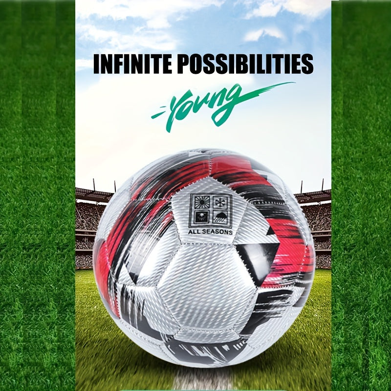 Laser Football Soccer Ball for Outdoor Training and Entertainment