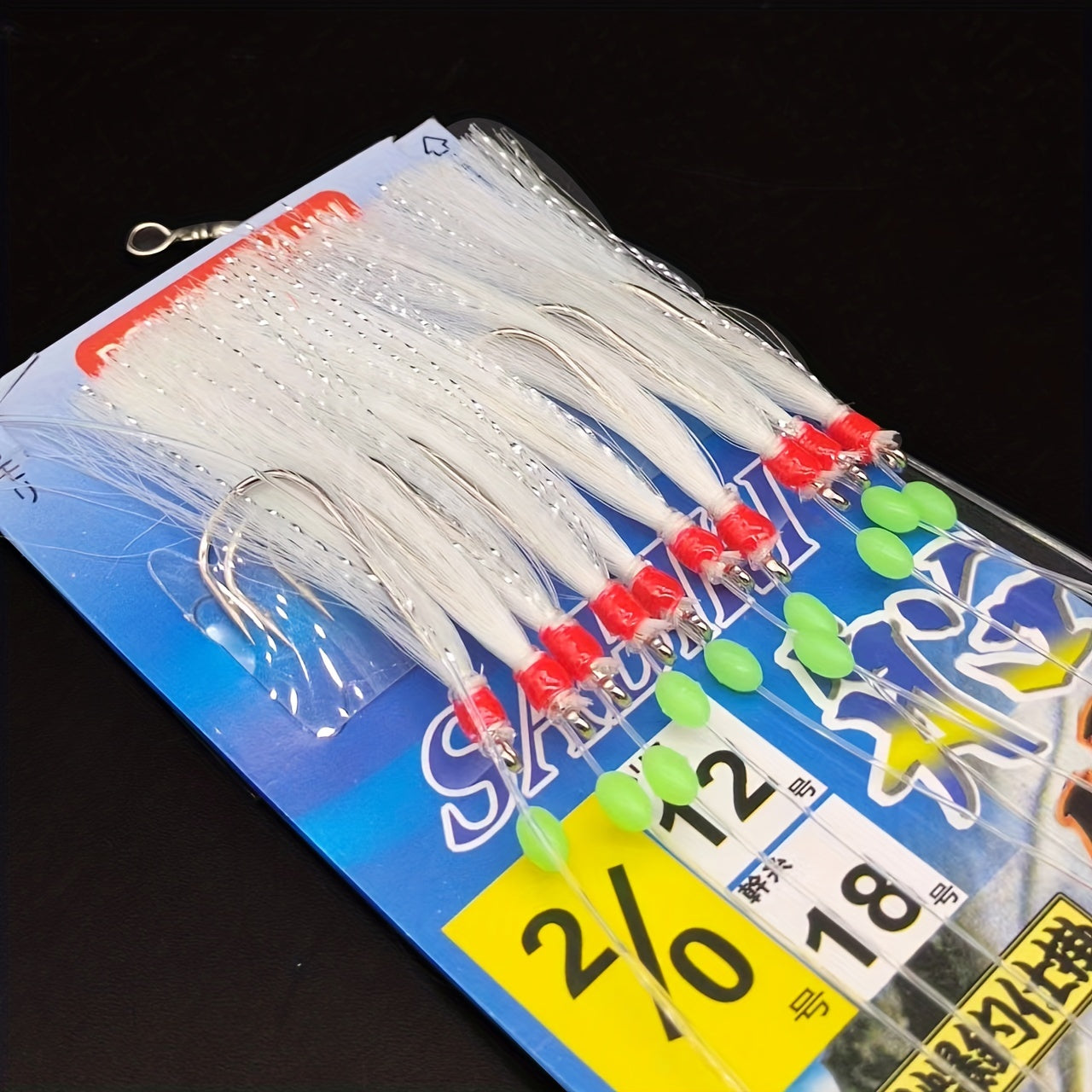 Stainless Steel 10 Skewer Hooks Bionic Squid Chatterbait Hooks