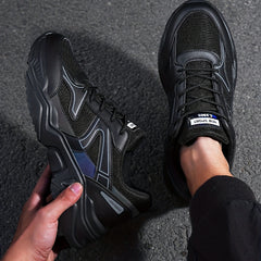Men's Breathable Chunky Sneakers For Jogging Gym