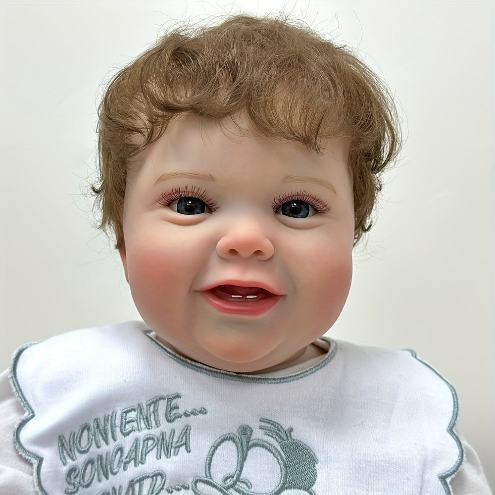 Realistic Newborn Soft Vinyl Baby Dolls Toy For Kids Age 3