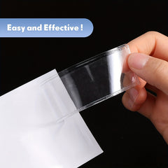 32pcs Waterproof Adhesive Label Holder PVC Sticker