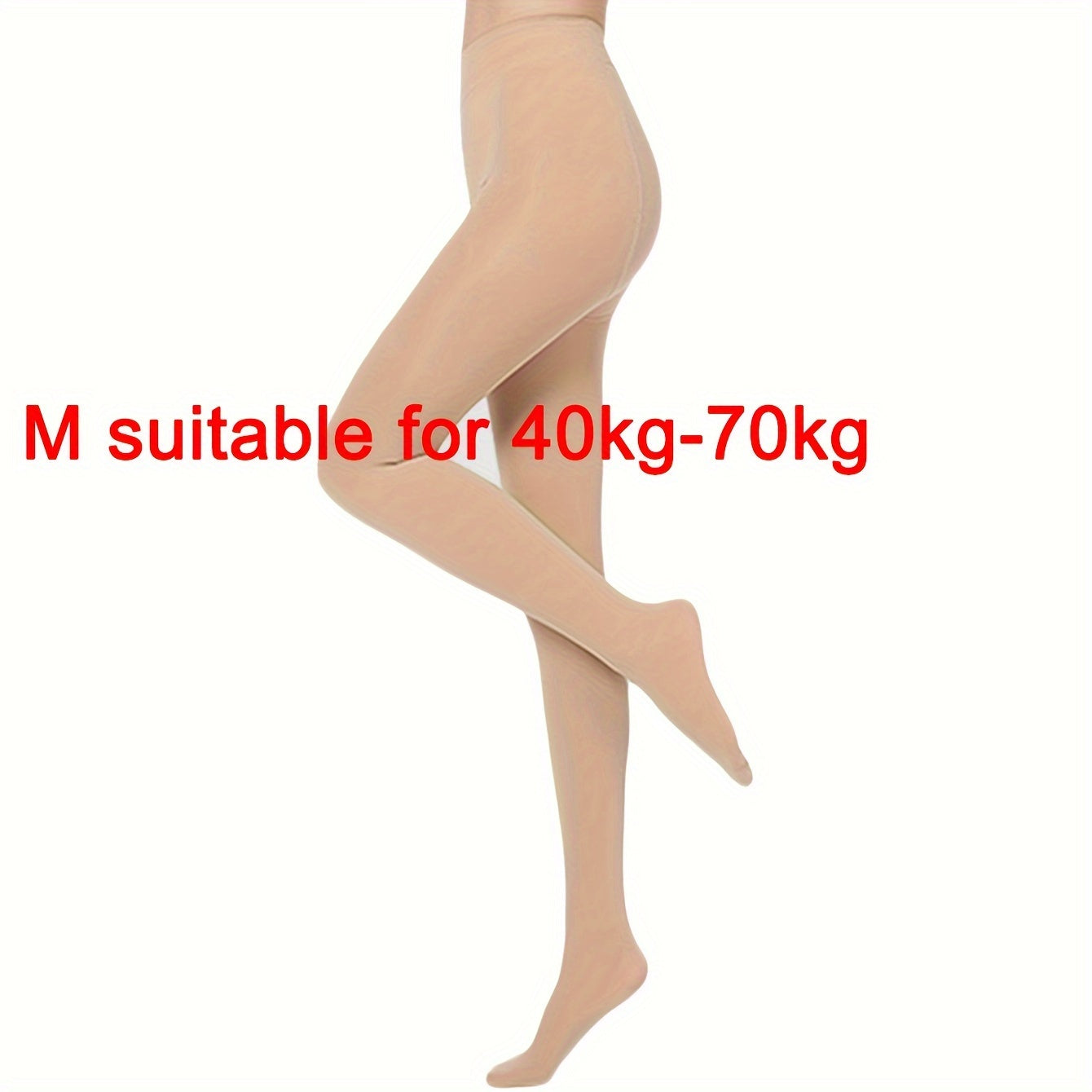 Plush Lined Tights High Waist Thermal Leggings Women's Stockings