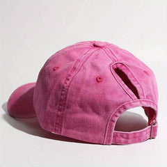 High Ponytail Sun Protection Hat Topless Baseball Cap