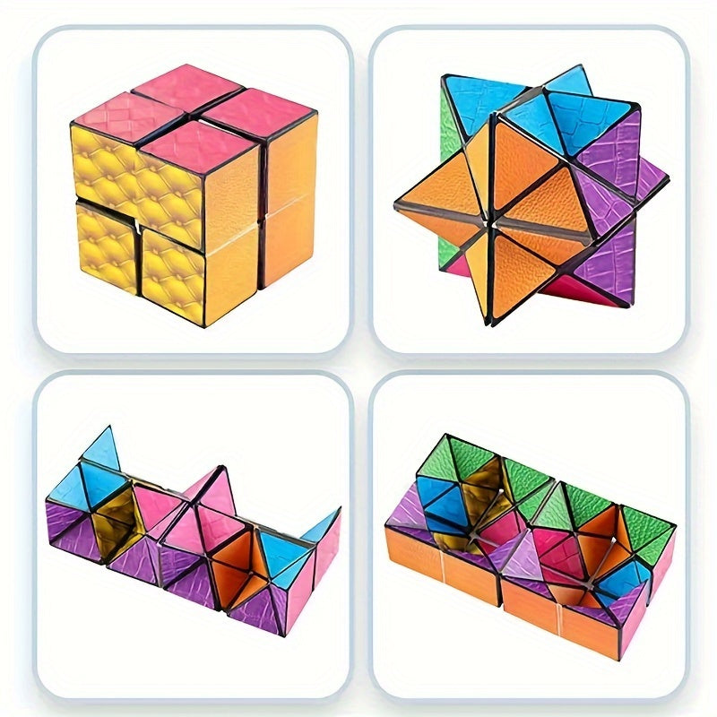 3D Changeable Magic Cube Anti Stress Fidget Toy Gift