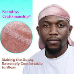 Men's Pirate Hat with Long Tail - Muslim Turban Durag