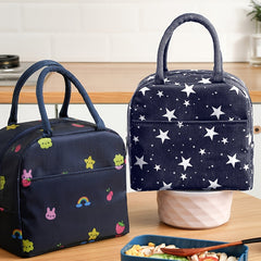 Insulated Lunch Bag for School Office Picnic Fresh Delicious Food All Day