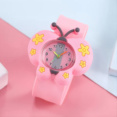 Girls Cartoon Rubber Quartz Watch Children Gift
