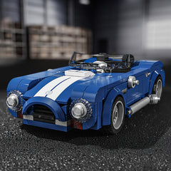 309pcs Retro Car Model Building Blocks with Display Box