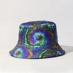 Abstract Art Printed Bucket Hat Vintage Boho Basin Hat