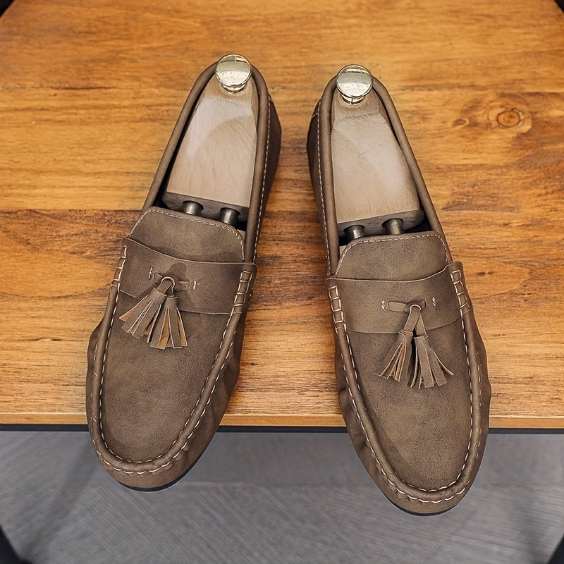 Men's Tassel Loafer Shoes Casual Slip On Spring Summer