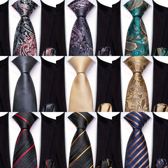 Boys Teen Pattern Tie For Party