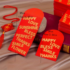 6pcs Year Red Packet Home Party Festive