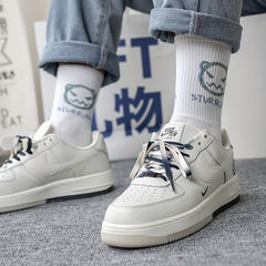 Men's Crew Socks Cartoon Pattern Basketball Socks