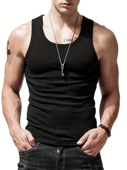 Men's Basic Sleeveless Tanktop for Summer