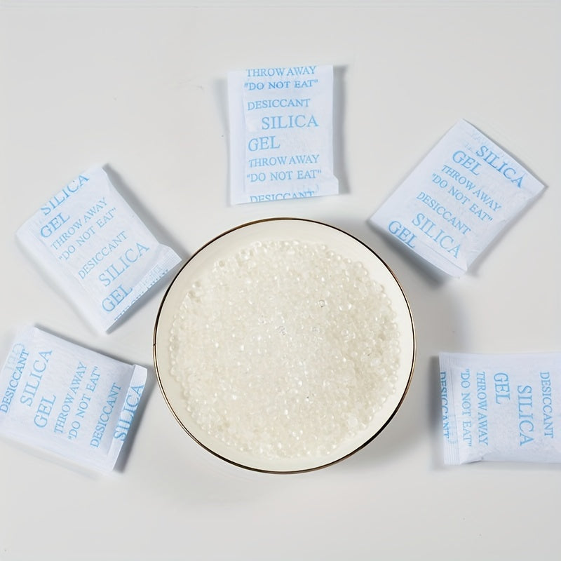 30pcs 5g Silica Gel Desiccant Bags for Food Storage Dehumidifying
