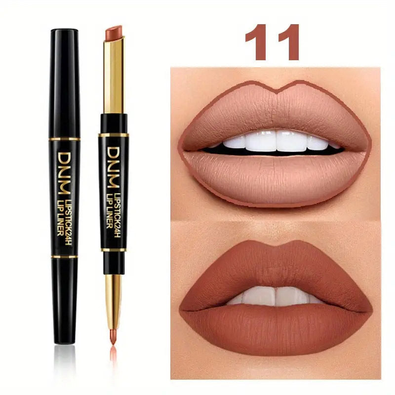 Red Matte Lip Liner Waterproof Long Lasting Lipstick Pencil