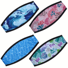 Mask Strap Hair Protector Wrap for Water Sports Decorative Printing
