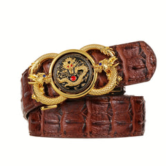 Men's Dragon Buckle Belt - Husband Boyfriends Gift