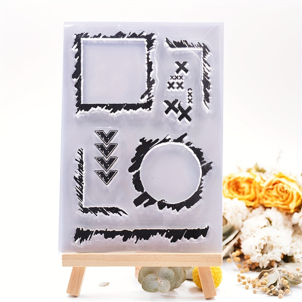 Transparent Silicone Stamp for Backgrounds