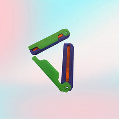 Folding Comb Gravity Stress Relief Toy Christmas Halloween Party Gift
