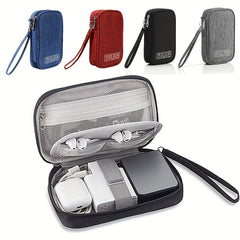 Zipper Data Cable Bag Travel Organzier Lightweight Container