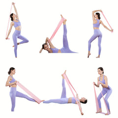 Fitness Resistance Bands Elastic Body Stretching Bands for Workouts