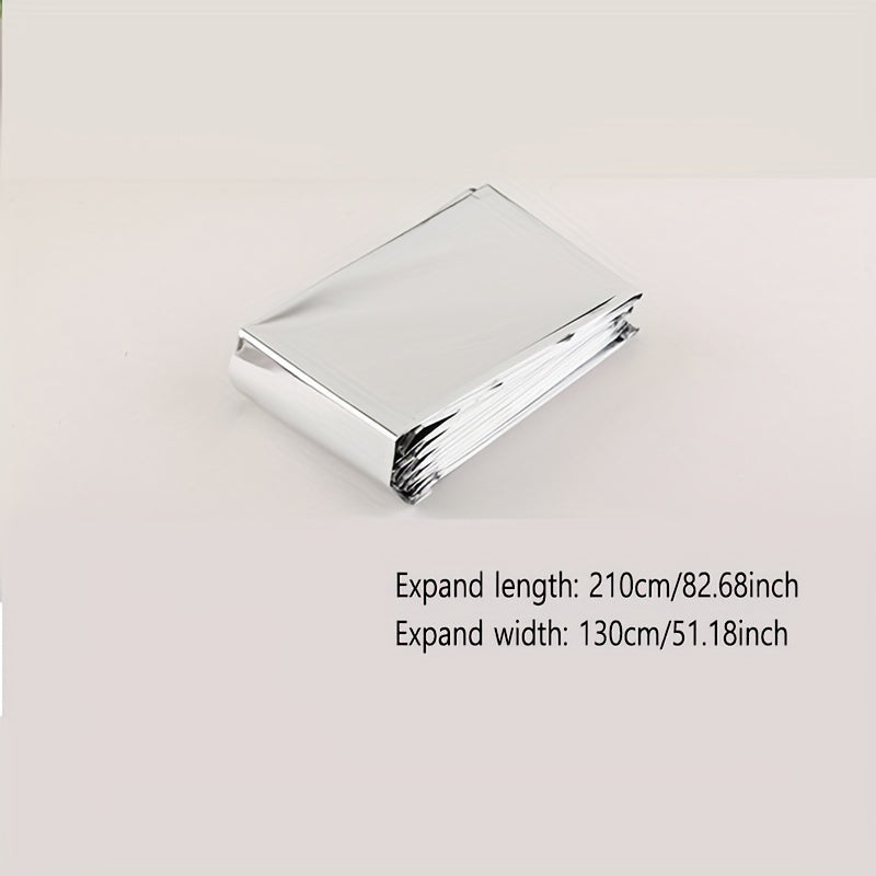 5pcs Emergency Survival Blanket for Outdoor Camping Hiking