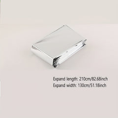 5pcs Emergency Survival Blanket for Outdoor Camping Hiking