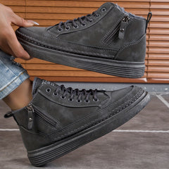 Women's Non Slip Warm Hiking Shoes Zipper Camping Shoes