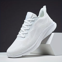 Men's Breathable Knit Casual Shoes for Travel Hiking