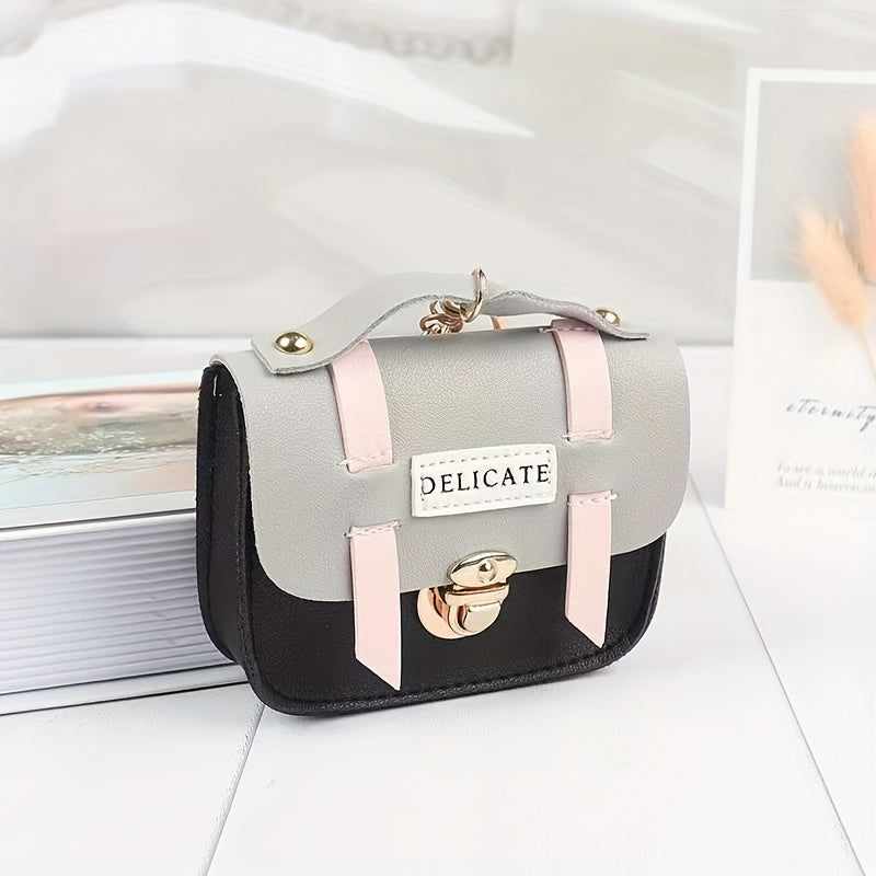 Girls Casual Stitch Mini Coin Purse Bag Wallet Holiday Party Gift
