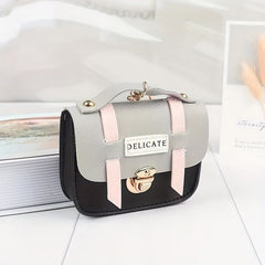 Girls Casual Stitch Mini Coin Purse Bag Wallet Holiday Party Gift