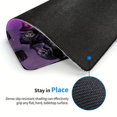 Mouse Pad Table Anti Slip Rubber Base Fun Small Computer Pad