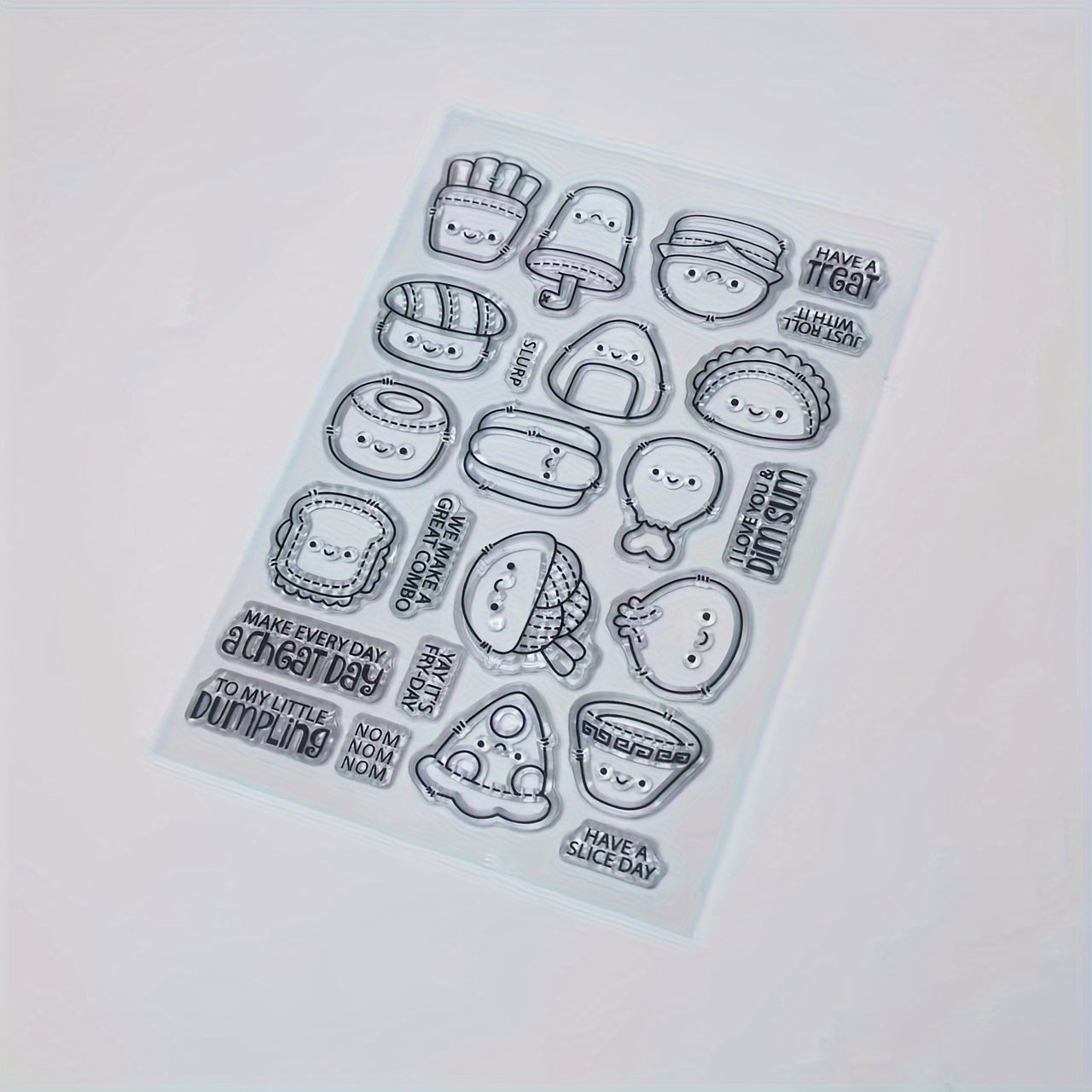 Kitchen Series Clear Stamp for DIY Scrapbook Decoration