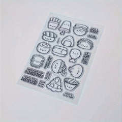 Kitchen Series Clear Stamp for DIY Scrapbook Decoration