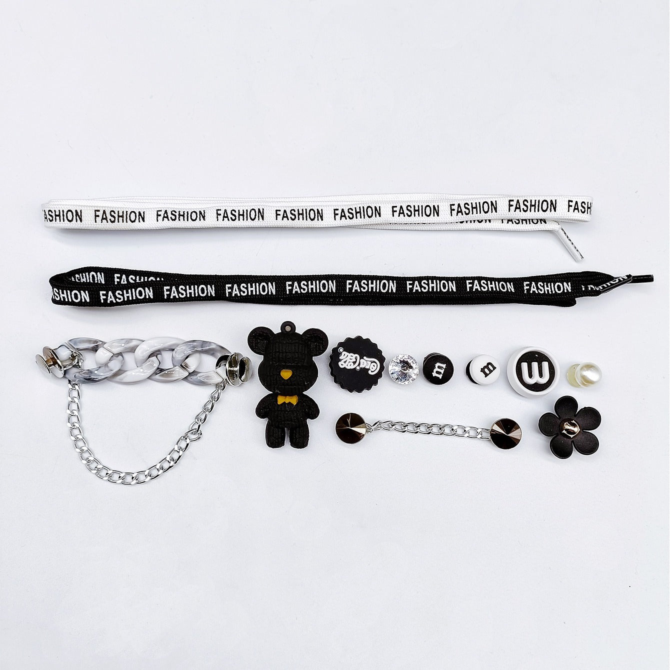 12pcs Shoe Accessories Set for Customizing Shoes