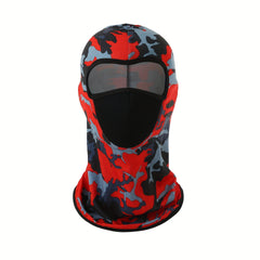Outdoor Multifunctional Protective Headgear Full Face Mask Windproof Sunshade
