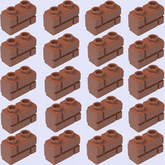 Christmas Building Blocks 20pcs Set Mixed Colors ABS Material DIY Toys