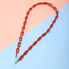 Anti Slip Acrylic Glasses Chain for Women Men