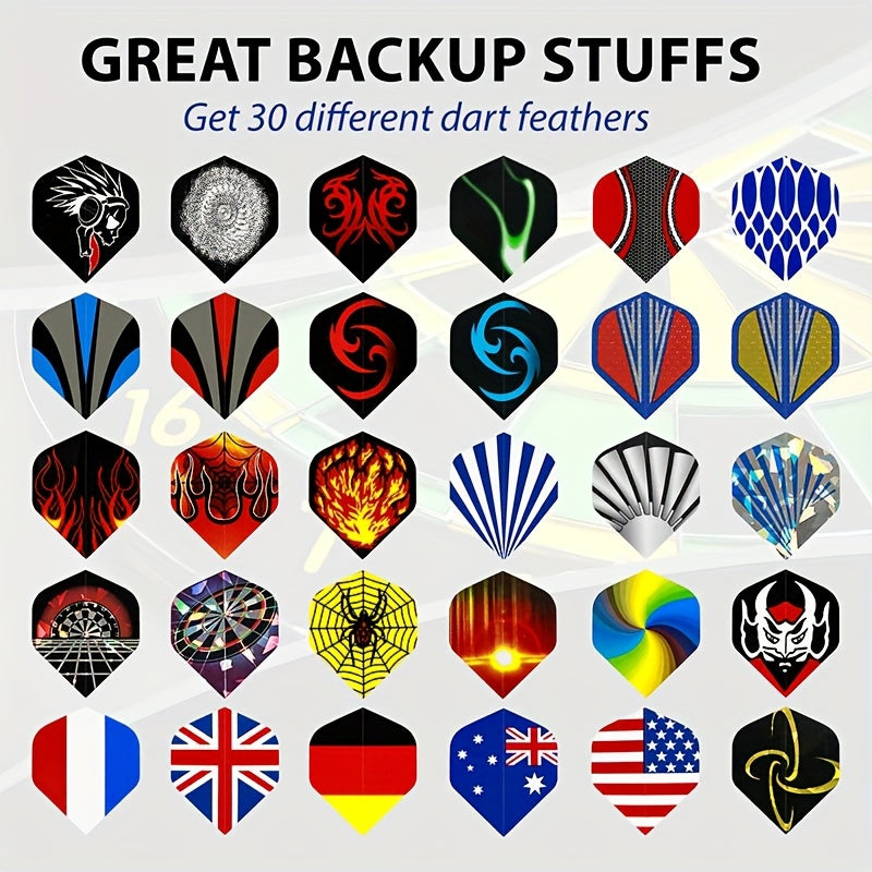 90pcs Dart Wings Set Replacement Dart Accessories Parts