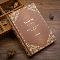 A5 Vintage Notebook Classic Thickened Notepad Student Diary 100 Sheets