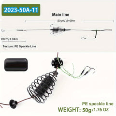 Stainless Steel Bait Cage with 3 Hooks 50g and 60g