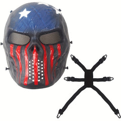 Zombie Skull Mask Field Gear Halloween Decor