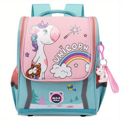 Dino Unicorn Backpack Bucket Bag Large Capacity Water Resistant