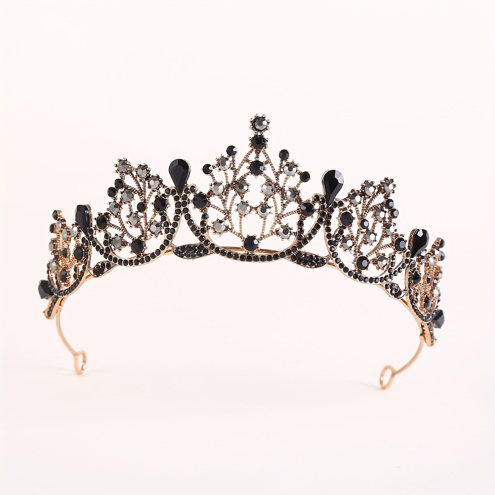 Bridal Rhinestone Crown Headband Tiara Hair Accessory